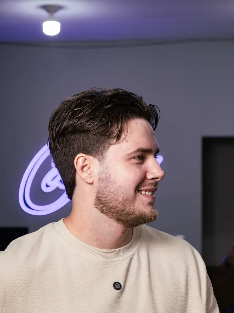 Resultado de corte en Cahun Barbería