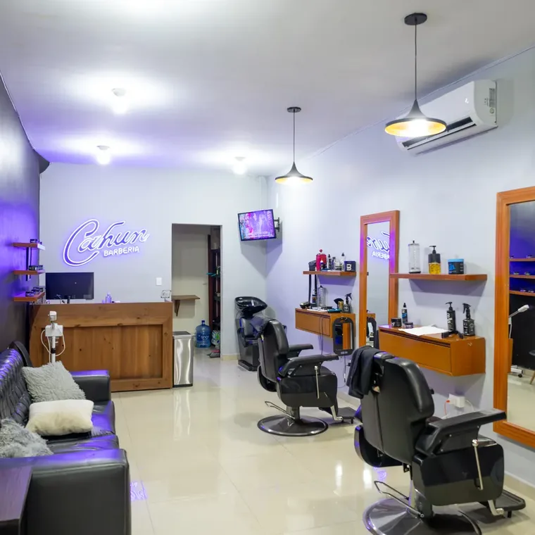 Interior de Cahun Barbería